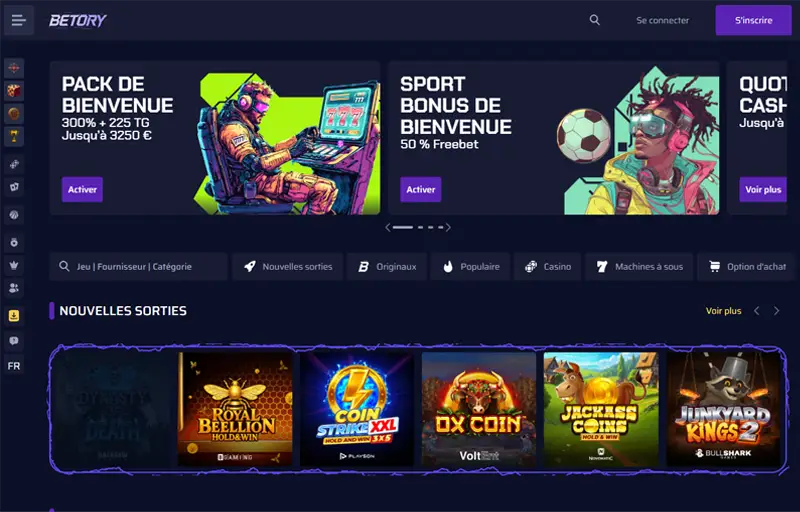betory homepage