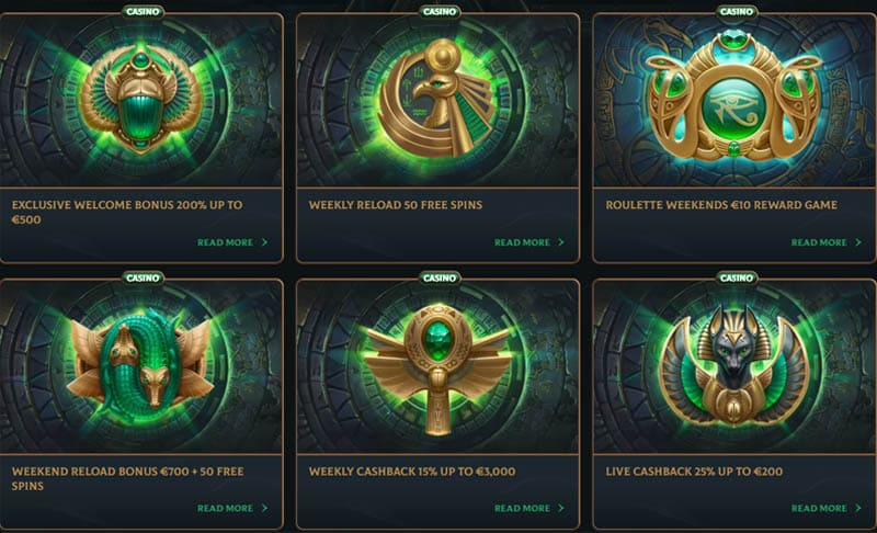 bonus et promotions sur Talismania