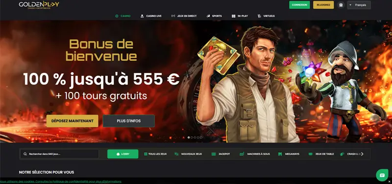 golden play casino