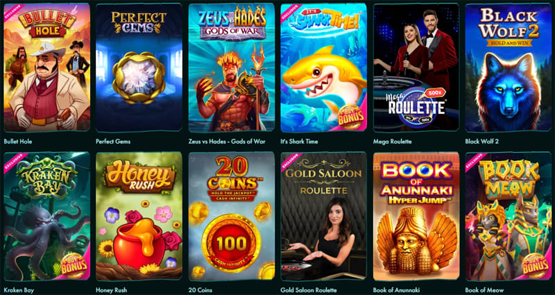 jeux de casino sur playio