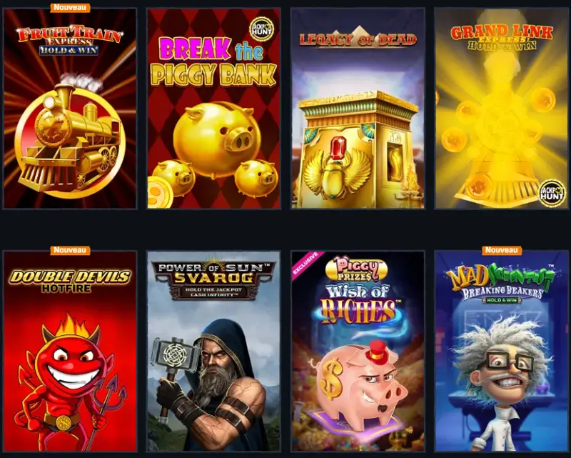 jeux et machines ? sous mafiacasino1.com