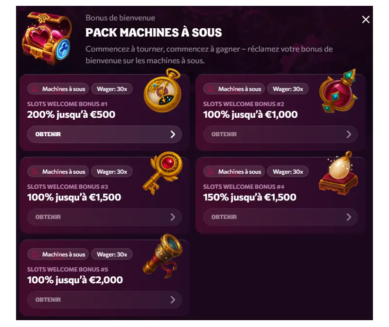 bonus chanze casino
